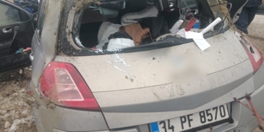 Takla atan otomobilin sürücüsü yaralandı