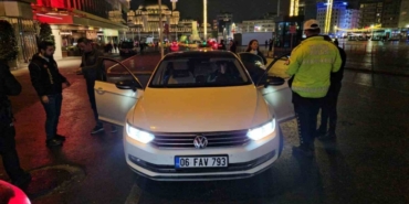 Taksim’de helikopter destekli ’Huzur İstanbul’ uygulaması