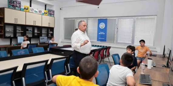 Talas’ta tatili fırsata çeviren teknoloji eğitimleri başlıyor