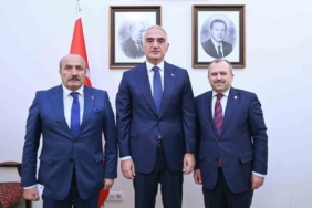 Taşköprü Belediye Başkanı Arslan, Bakan Ersoy’a Pompeipolis Antik Kentini anlattı