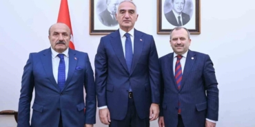 Taşköprü Belediye Başkanı Arslan, Bakan Ersoy’a Pompeipolis Antik Kentini anlattı