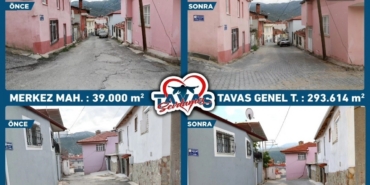 Tavas’ta 2024-2025 yıllarında üst yapıya büyük yatırım yapıldı