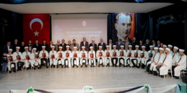 Tavşanlı’da 19 hafız belgelerini aldı