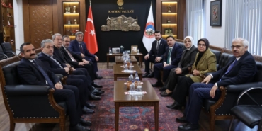 TBMM Engelli Bireylerin Sorunlarını Araştırma Komisyonu’ndan Vali Çiçek’e ziyaret