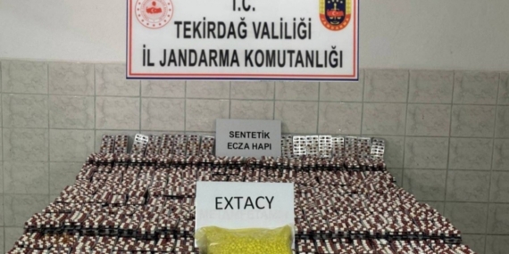 Tekirdağ’da jandarmadan büyük uyuşturucu operasyonu