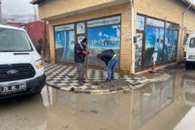 Tıkalı yağmur suyu giderleri açılıyor