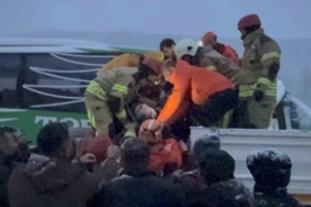 Tokat’ta otobüs ile tır kazasında 1 kişi hayatını kaybetti