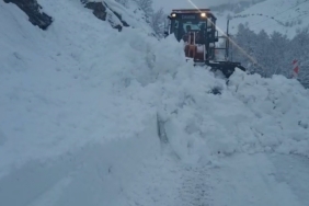 Tunceli-Ovacık yolunda çığ: Ulaşım kısa sürede yeniden sağlandı