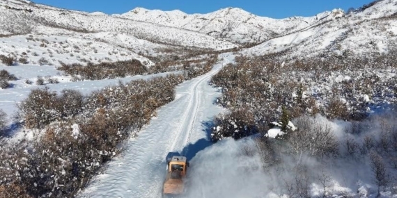 Tunceli’de 123 köy yolu ulaşıma kapalı