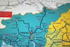 Tunceli’de yoğun kar yağışı nedeniyle birçok il yolu ulaşıma kapatıldı