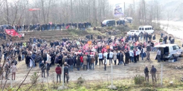 Türkülere konu olan Gelevera Deresi kenarına yapılması planlanan çöp depolama alanına tepki