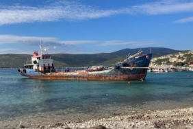 Urla’daki hurda geminin sahipleri hakkında işlem başlatıldı