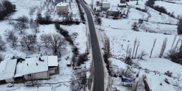Uşak’ın yüksek kesimleri beyaza büründü
