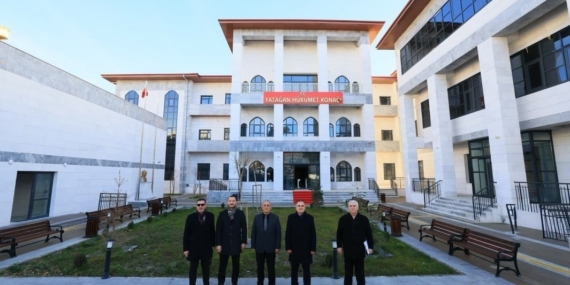 Vali Akbıyık, Yatağan Hükümet Konağı’nı inceledi