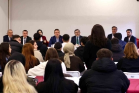 Vali Sözer Gölpazarı MYO’da öğrencilerle bir araya geldi