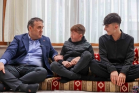 Vali Sözer’den Çocuk Evleri Sitesi ve huzurevini ziyaret