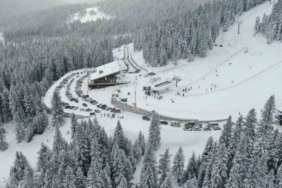 Yeni yıl tatilinde vatandaşlar Ilgaz Dağı’na akın etti