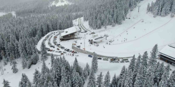 Yeni yıl tatilinde vatandaşlar Ilgaz Dağı’na akın etti