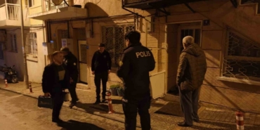 Yeni yıla balkonda mahsur kalarak girdi