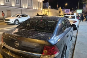 Yeni yılda Ortaköy’de kar yağışı başladı