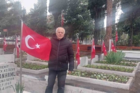 Yeni yılın ilk gününde şehit kardeşini yalnız bırakmadı