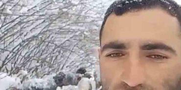 Yeni yılın ilk gününde yaylada kara yakalanan çoban türkülerle ısındı