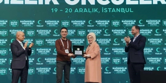 Yeşilay Erzurum Şubesi’ne anlamlı ödül