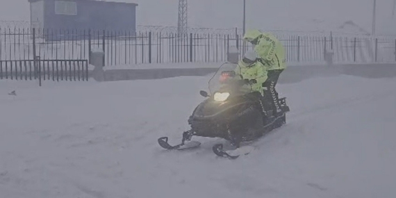 Yoğun kar ve buzlanmaya karşı Bitlis’te kar motorlu önlem