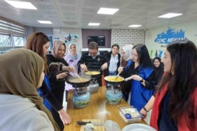 Yöresel lezzetler atölyesinde kuymak keyfi