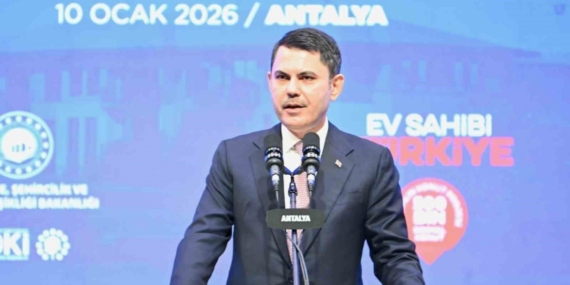 Yüzyılın Konut Projesi kapsamında Antalya’da kura heyecanı: 13 bin 213 konut için çekiliş yapıldı